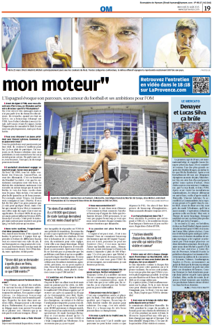 Michel : "La passion est mon moteur". (La Provence du 26/08/2015) [2/2]